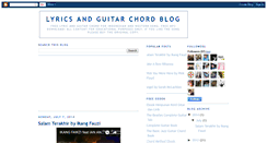 Desktop Screenshot of lirik-dan-kord-gitar.blogspot.com