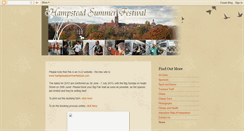 Desktop Screenshot of hampsteadsummerfestival.blogspot.com