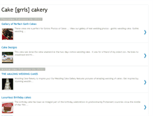 Tablet Screenshot of cakegrrlscakery.blogspot.com