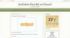 Desktop Screenshot of joefatherbr.blogspot.com