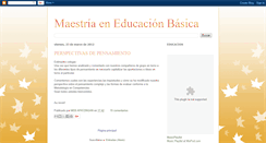 Desktop Screenshot of especialidadeneducacionbasica.blogspot.com