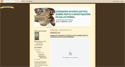 Desktop Screenshot of congresointeratlantico2010.blogspot.com