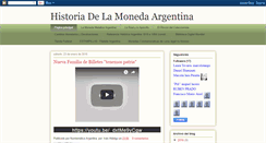 Desktop Screenshot of historiaymonedas.blogspot.com