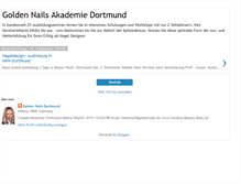 Tablet Screenshot of goldennailsakademiedortmund.blogspot.com