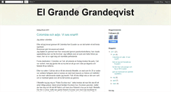 Desktop Screenshot of grandeqvist.blogspot.com