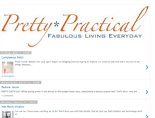 Tablet Screenshot of prettypractical.blogspot.com