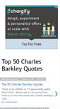 Mobile Screenshot of charlesbarkleyquotes.blogspot.com