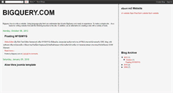 Desktop Screenshot of bigquery.blogspot.com