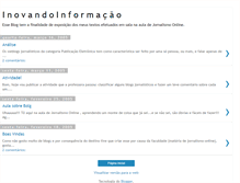 Tablet Screenshot of inovandoinformacao.blogspot.com