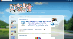 Desktop Screenshot of educaciontrimilenaria.blogspot.com