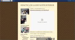 Desktop Screenshot of didactikeducacionsuperior.blogspot.com