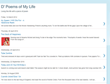 Tablet Screenshot of dpoemsoflife.blogspot.com