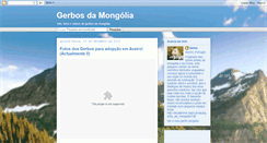 Desktop Screenshot of gerbosdamongolia.blogspot.com