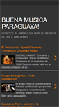Mobile Screenshot of buenamusicaparaguaya.blogspot.com