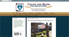 Desktop Screenshot of chicosandbeans.blogspot.com