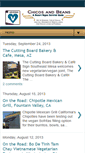 Mobile Screenshot of chicosandbeans.blogspot.com