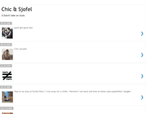 Tablet Screenshot of chicsjofel.blogspot.com