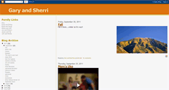 Desktop Screenshot of garyandsherri.blogspot.com
