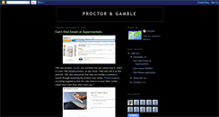 Desktop Screenshot of junyong-proctorgamble.blogspot.com