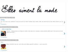 Tablet Screenshot of ellesaimentlamode.blogspot.com