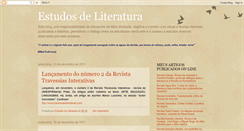 Desktop Screenshot of estudosdeliteratura.blogspot.com