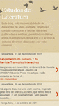 Mobile Screenshot of estudosdeliteratura.blogspot.com