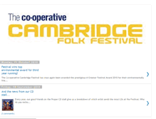 Tablet Screenshot of cambridgefolkfestival2010.blogspot.com