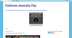 Desktop Screenshot of celebrateaustraliaday.blogspot.com