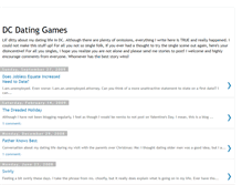 Tablet Screenshot of datinggames.blogspot.com