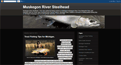 Desktop Screenshot of muskegonriversteelhead.blogspot.com