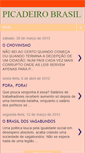 Mobile Screenshot of picadeirobrasil.blogspot.com