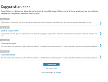 Tablet Screenshot of copycristian.blogspot.com