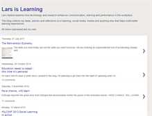 Tablet Screenshot of larsislearning.blogspot.com