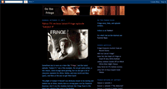 Desktop Screenshot of fringefanblog.blogspot.com