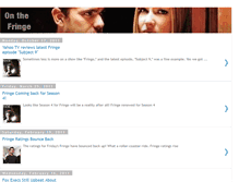 Tablet Screenshot of fringefanblog.blogspot.com