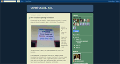 Desktop Screenshot of christi-ghaleb-md.blogspot.com