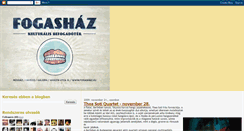 Desktop Screenshot of fogashaz.blogspot.com