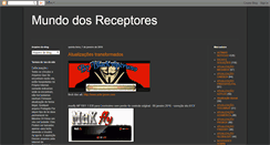 Desktop Screenshot of mundodosreceptores.blogspot.com