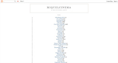 Desktop Screenshot of miquelcinema.blogspot.com