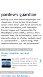 Mobile Screenshot of pardewsguardian.blogspot.com