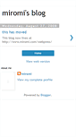 Mobile Screenshot of miromi.blogspot.com