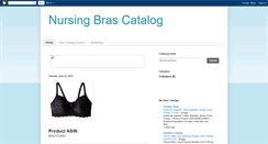 Desktop Screenshot of nursingbrascatalog.blogspot.com