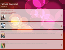 Tablet Screenshot of patriciasantome.blogspot.com