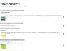 Tablet Screenshot of espacosudoeste.blogspot.com