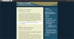 Desktop Screenshot of einsteinalaplatja.blogspot.com