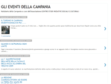 Tablet Screenshot of eventicampania.blogspot.com