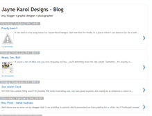 Tablet Screenshot of jaynekarol.blogspot.com