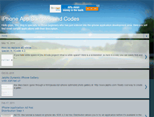 Tablet Screenshot of iphonesamplecodes.blogspot.com
