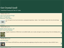 Tablet Screenshot of crystal-izedbycrystalhoyt.blogspot.com