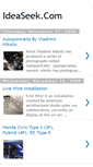 Mobile Screenshot of ideaseek.blogspot.com